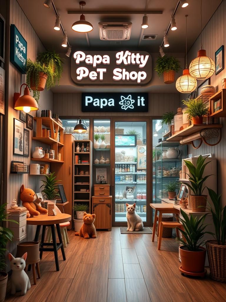 Papa Kitty Pet Shop Hotel Jenjarom
