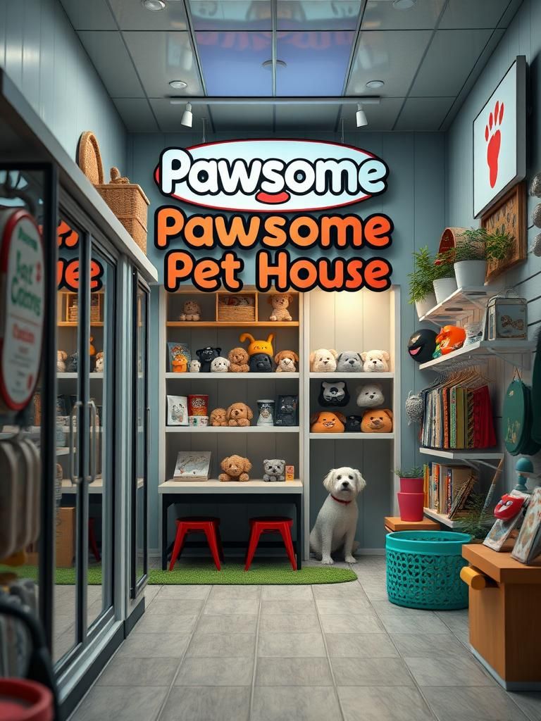 Pawesome Pet House 1 Pawesome Pet House