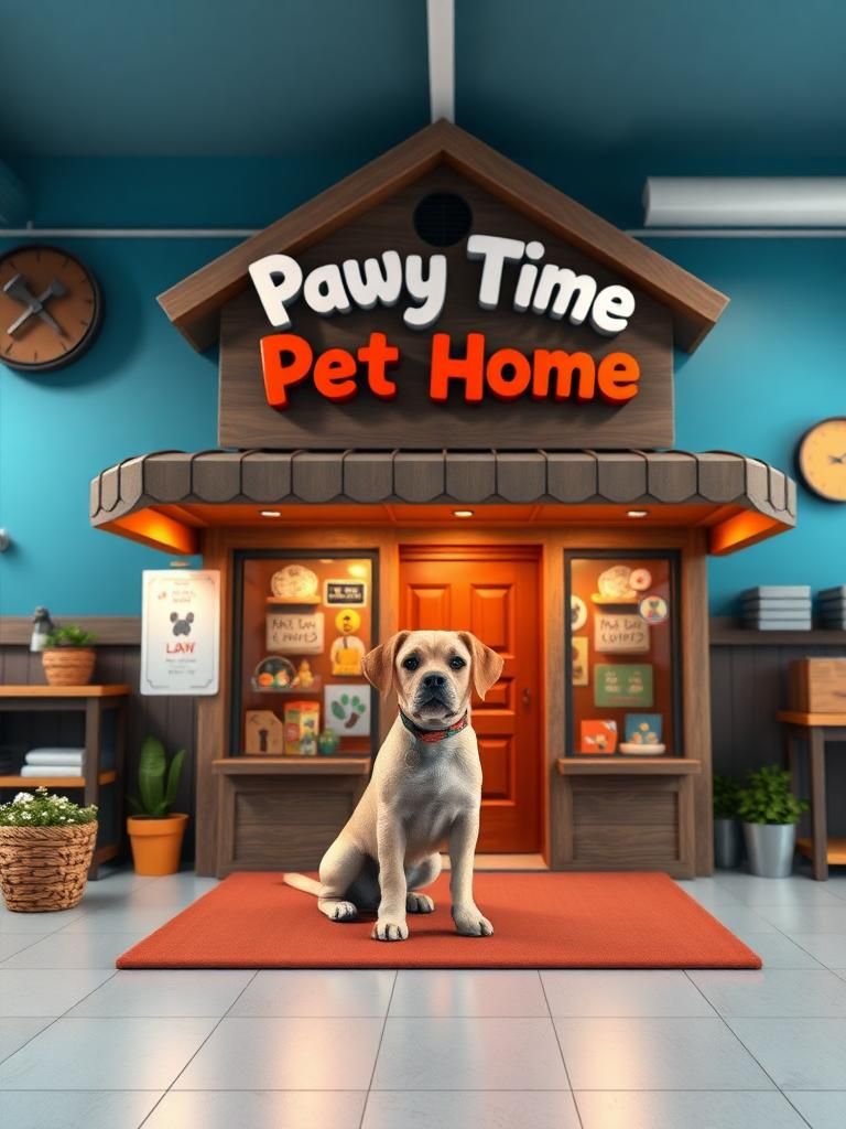 Pawty Time Pet House 1 Pawty Time Pet House