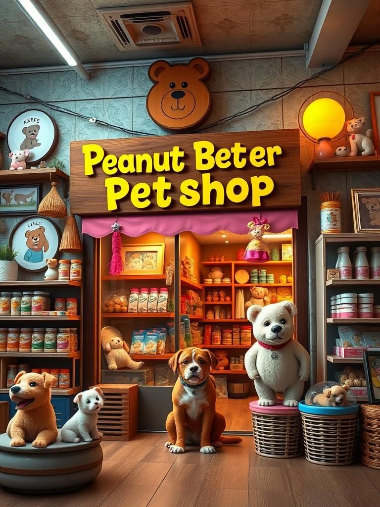 Peanut Butter Bear Petshop