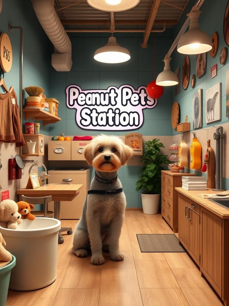Peanut Pets Grooming Station 1 Peanut Pets Grooming Station