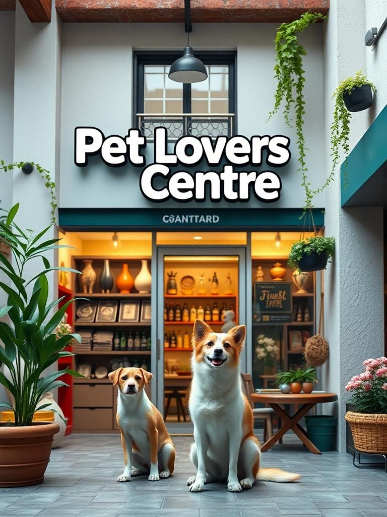 Pet Lovers Centre – Courtyard