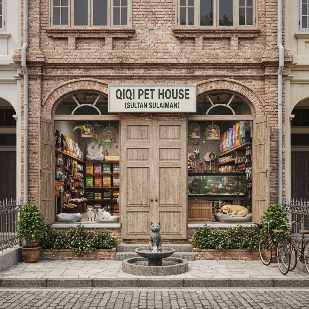 QIQI PET HOUSE (SULTAN SULAIMAN) 1 QIQI PET HOUSE - Sultan Sulaiman | Kedai Haiwan Peliharaan