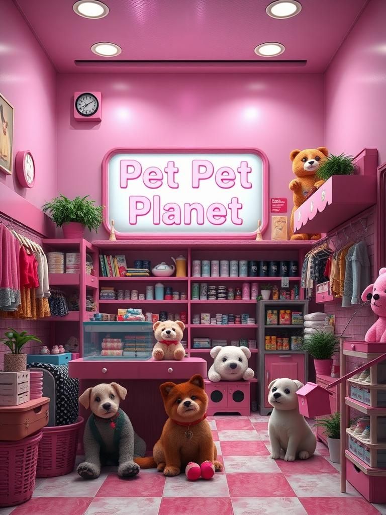 Rabeena Pink Pet’s Planet