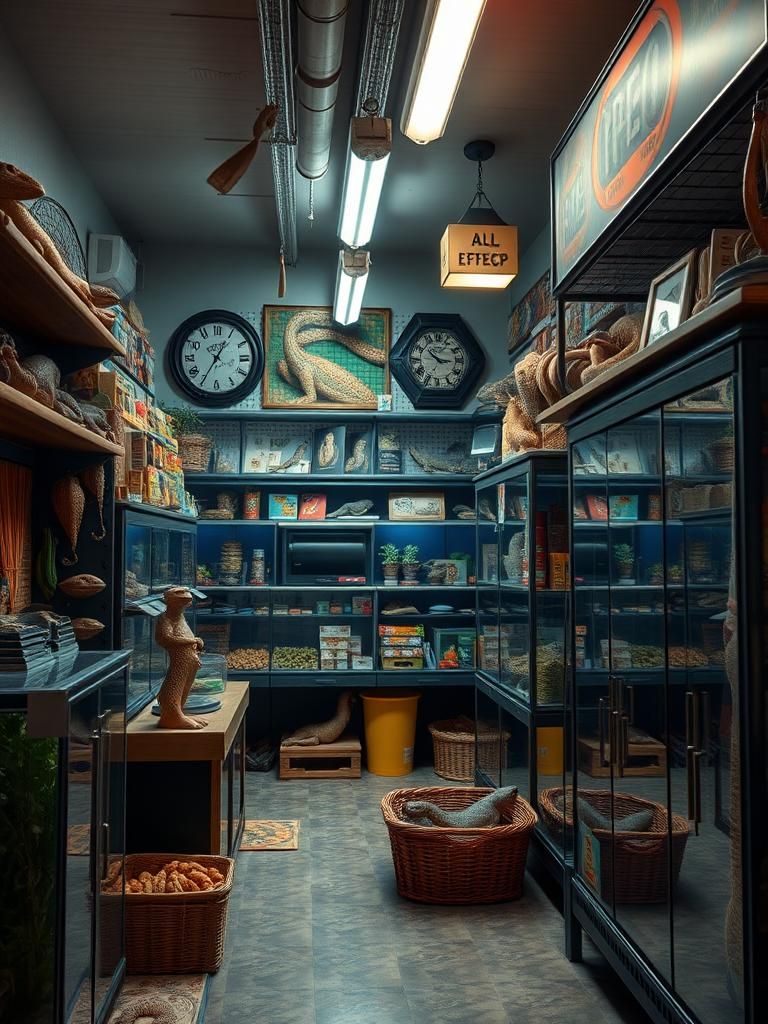 Reptile Petshop By Raptor Riot