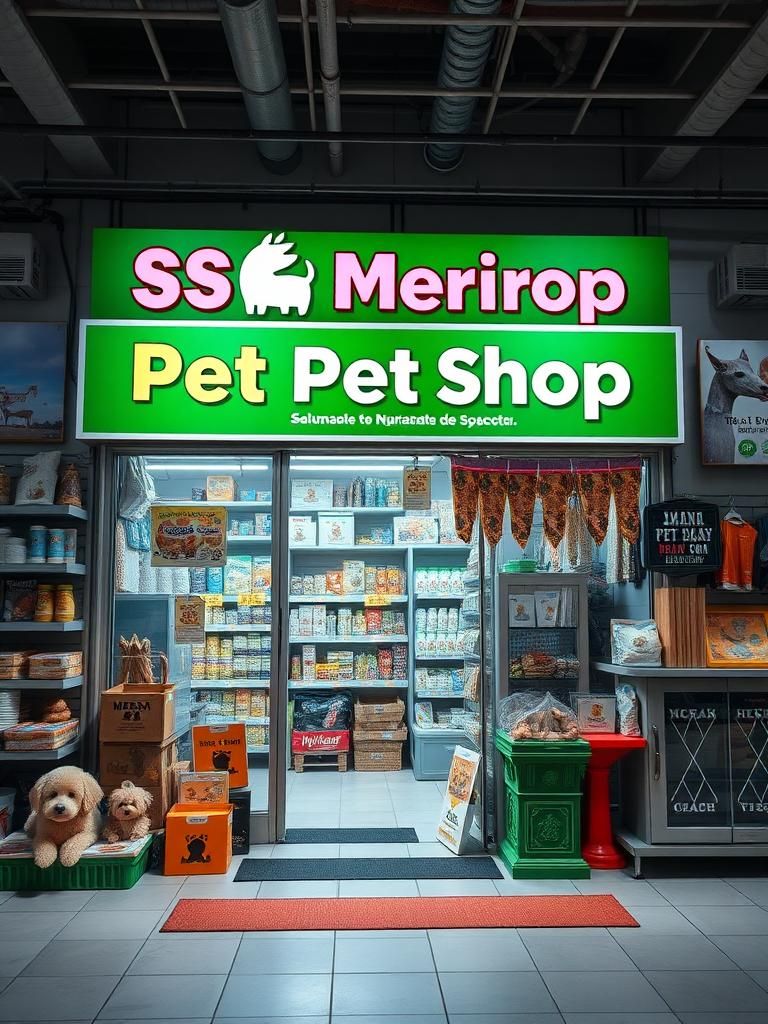 SG Merah Pet Shop Salim Branch