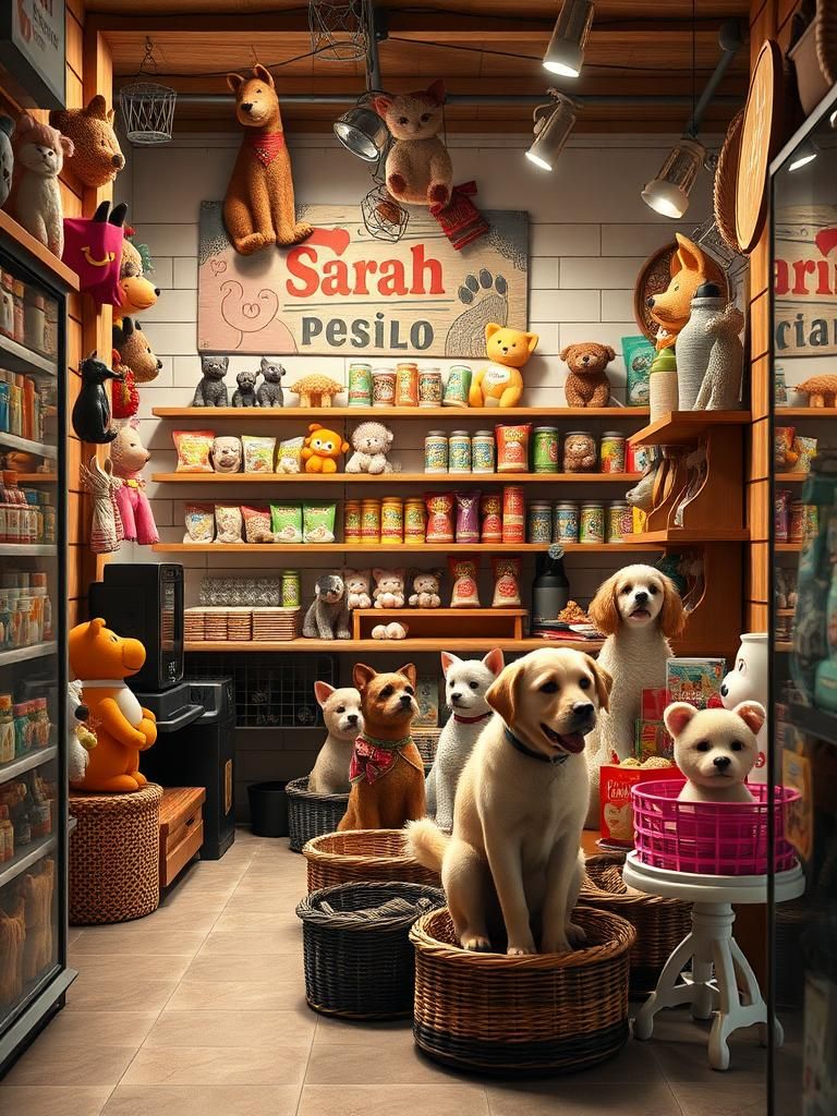 Sarah pet shop 1 Sarah pet shop