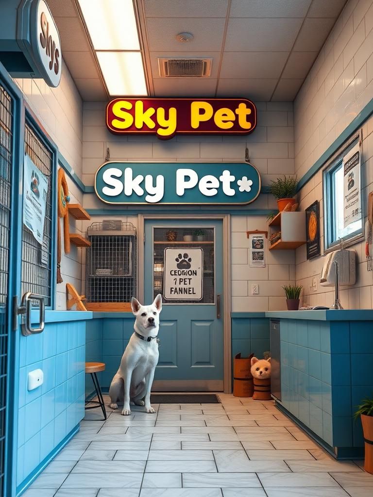 Sky Pet Kennel 1 Sky Pet Kennel