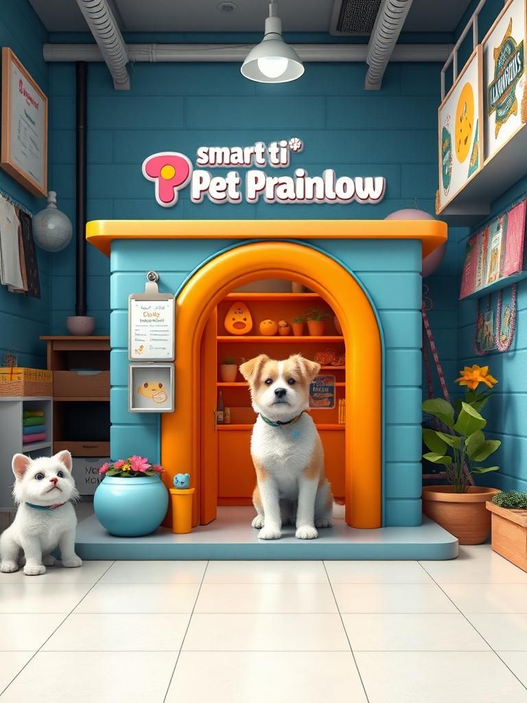 Smart Rainbow Pet House 1 Smart Rainbow Pet House