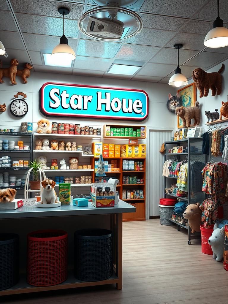 Star House Pets Shop 1 Star House Pets Shop