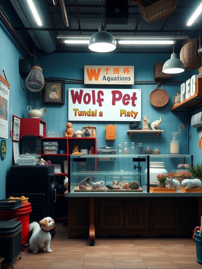Wolf Pet & Aquatic House (Tunjang) 1 Wolf Pet & Aquatic House (Tunjang)