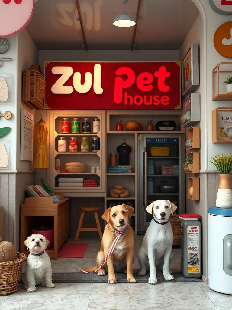 Zul pet house