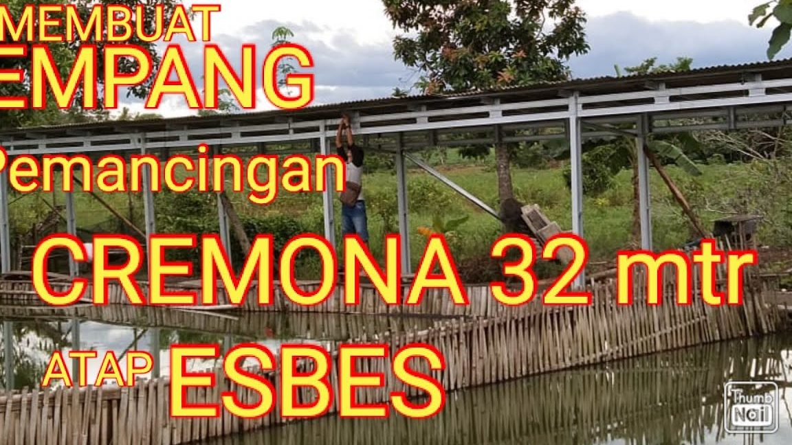 Atap Kolam Ikan Pancing 1 atap kolam ikan pancing