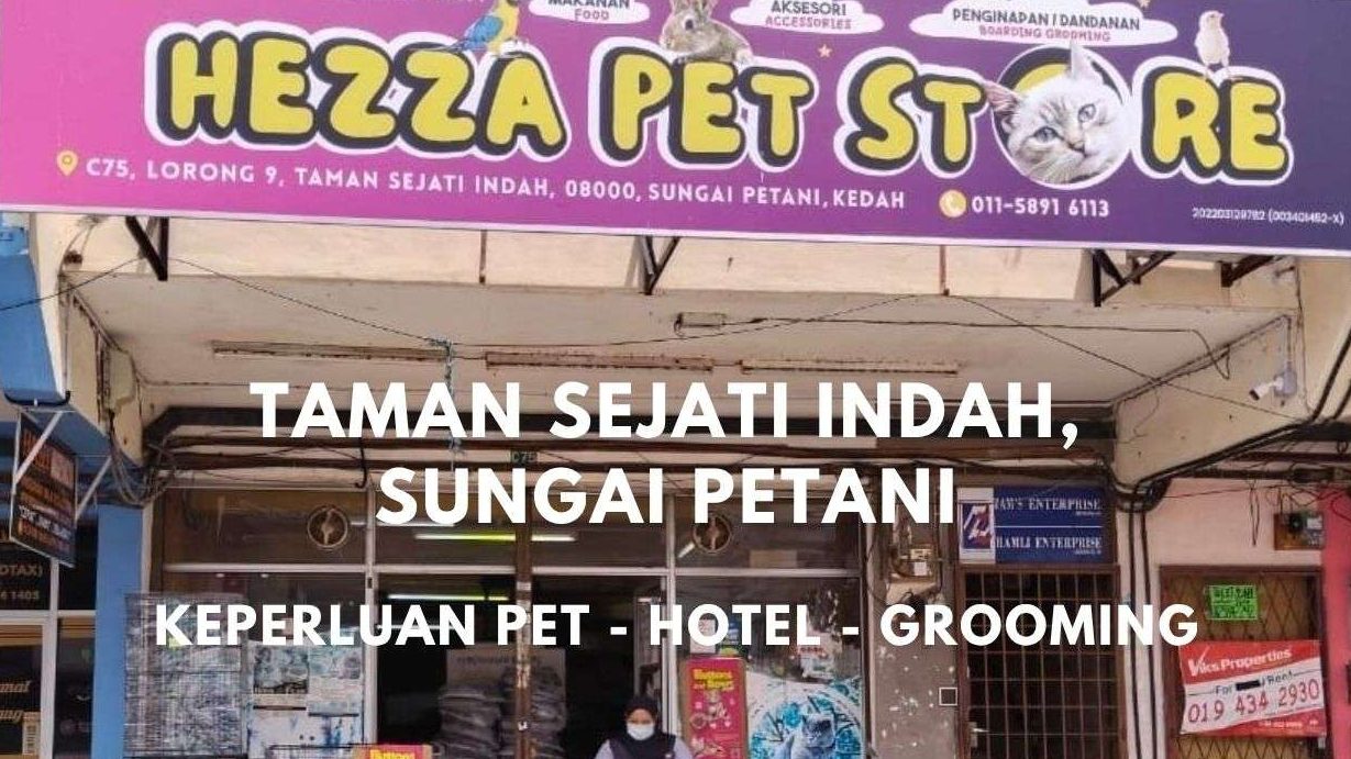 Kedai Haiwan Peliharaan Hezza 1 kedai haiwan peliharaan hezza